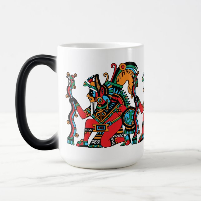 Huehuecoyotl - Gamla Coyote - A Trickster Magisk Mugg (Vänster)