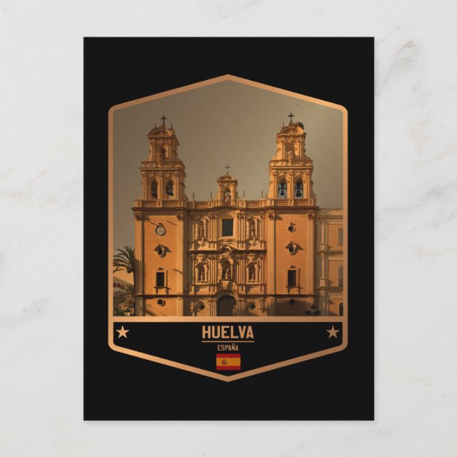 Huelva Vykort (Framsida)