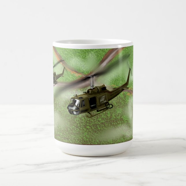 Huey 1967 Helicopter Kaffemugg (Center)