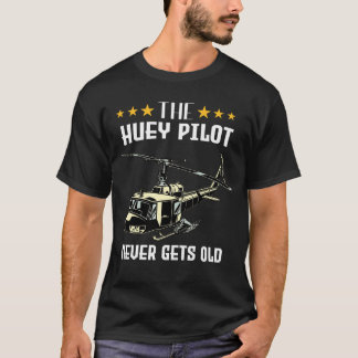 Huey Helicopter Pilots VietnamHuey-pilot T Shirt