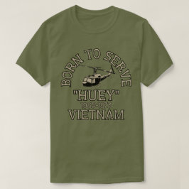 Huey Helicopter Vietnam T Shirt