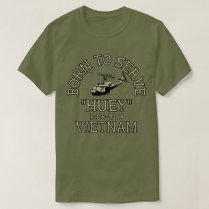 Huey Helikopter Vietnam T Shirt
