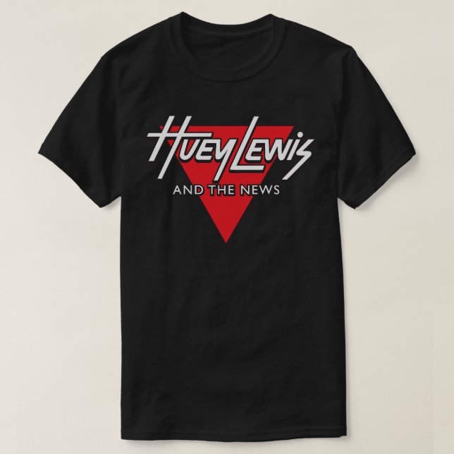 Huey Lewis och News Classic T Shirt (Design framsida)