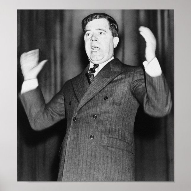 Huey P. Long - Kingfish Poster (Framsidan)
