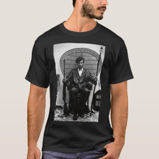 Huey P Newton 1968 Black and White T Shirt