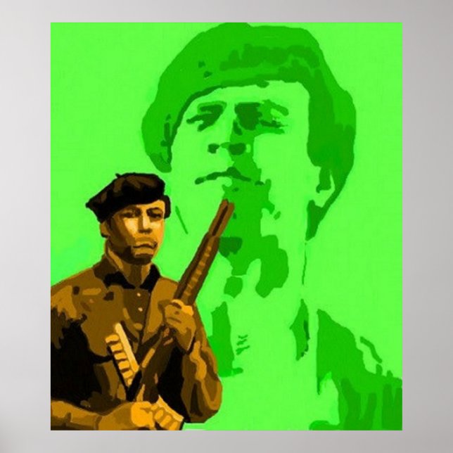 Huey P. Newton Poster (Framsidan)