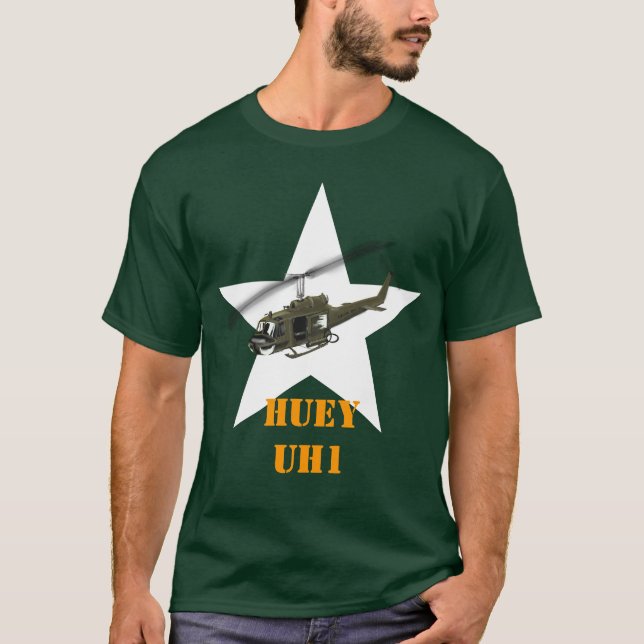 Hueyhelikopter T-shirt (Framsida)