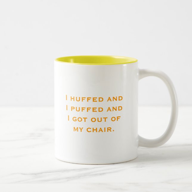 Huff och Puff Två-Tonad Mugg (Höger)