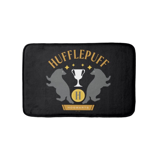 HUFFLEPUFF™ Badger and Kopp House-Pride Graphic Badrumsmatta (Framsidan)