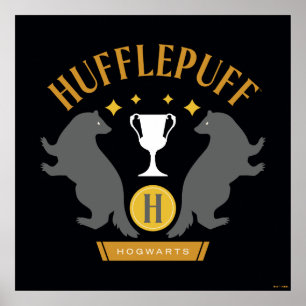 HUFFLEPUFF™ Badger and Kopp House-Pride Graphic Poster