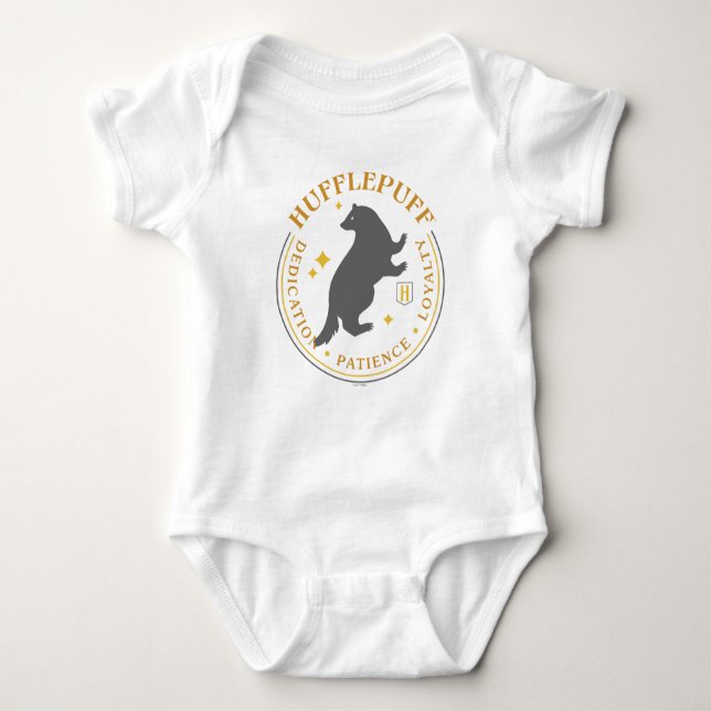 HUFFLEPUFF™ Badger House Stolthetsmärke T Shirt (Framsida)