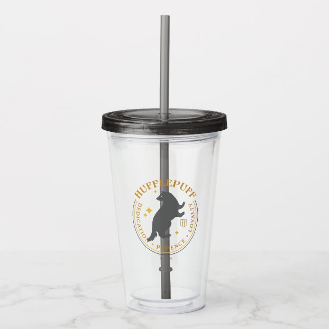 HUFFLEPUFF™ Badger Hus Stolt Märke Take Away Mugg (Framsida)