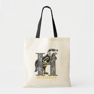 HUFFLEPUFF™ Crosshatched Emblem Tygkasse