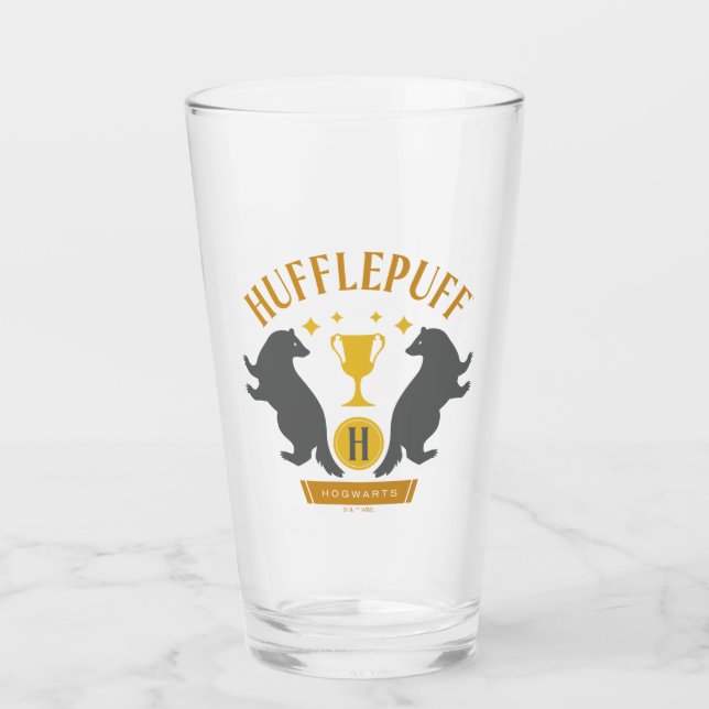 HUFFLEPUFF™ Grävling och kopp Hus stolthet Grafik (Framsida)