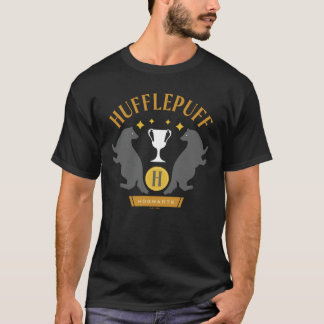 HUFFLEPUFF™ Grävling och kopp Hus stolthet Grafik T Shirt