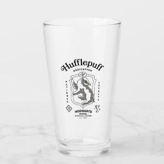 HUFFLEPUFF™ Hängivenhet Tålamod Loajalitet Vapenmä Glaskopp