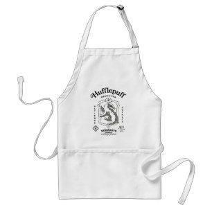 HUFFLEPUFF™ Hängivenhet Tålamod Lojalitet Vapenmär Förkläde