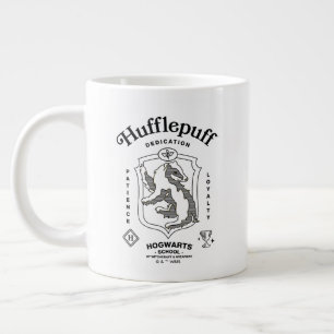 HUFFLEPUFF™ Hängivenhet Tålamod Lojalitet Vapenmär Jumbo Mugg