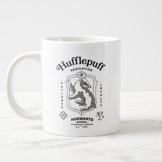 HUFFLEPUFF™ Hängivenhet Tålamod Lojalitet Vapenmär Jumbo Mugg