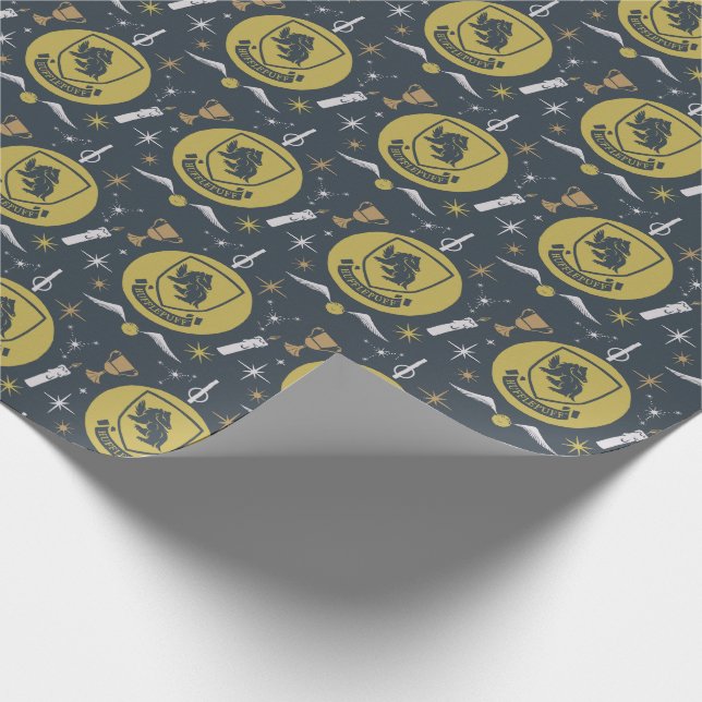 HUFFLEPUFF™ Helgdag Bauble Graphic Presentpapper (Hörn)