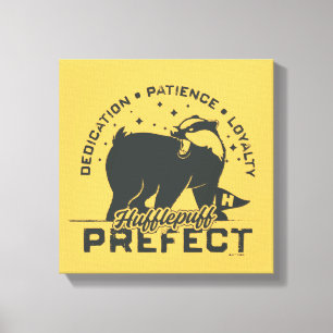 HUFFLEPUFF™ Prefektmärke Canvastryck