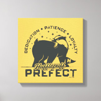 HUFFLEPUFF™ Prefektmärke Canvastryck