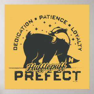 HUFFLEPUFF™ Prefektmärke Poster