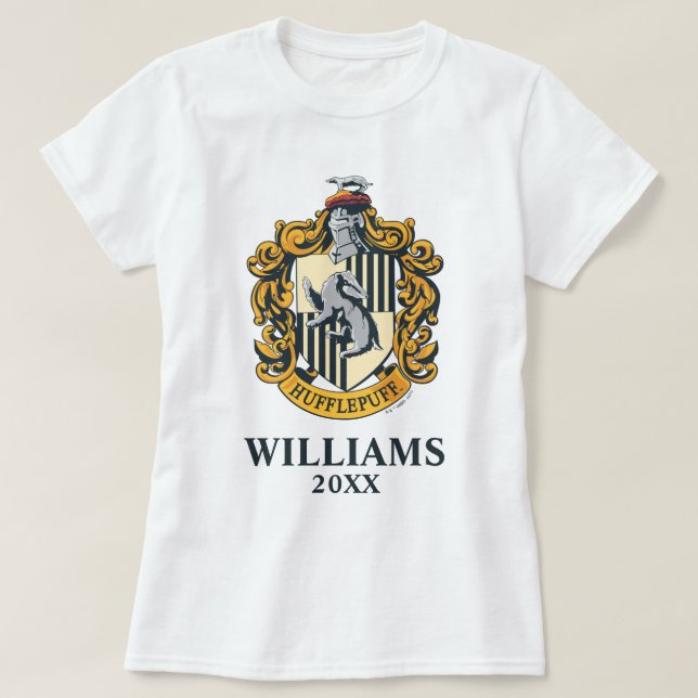 Hufflepuff | T-shirt för familjesemester (Design framsida)