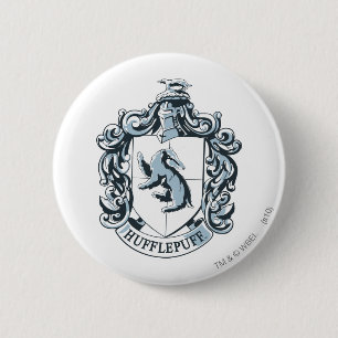 Hufflepuff-vapen Blå Knapp