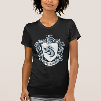 Hufflepuff-vapen Blå T Shirt