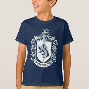 Hufflepuff-vapen Blå Tee