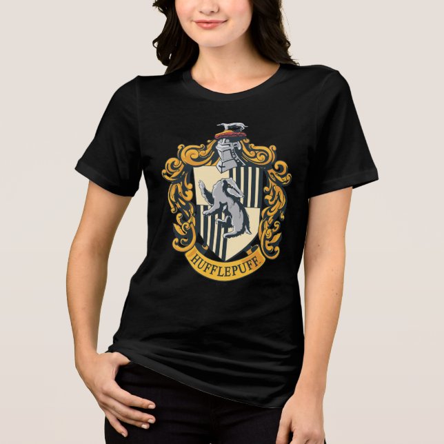 Hufflepuff-vapen T-shirt (Framsida)
