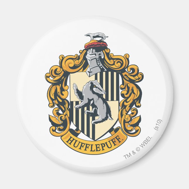 Hufflepuff Vapensköld Magnet (Framsidan)
