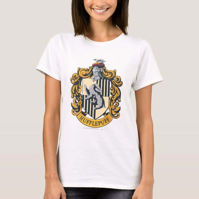 Hufflepuff Vapensköld T-shirt (Framsida)