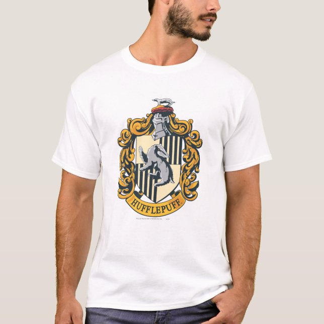Hufflepuffs vapen tee shirt (Framsida)