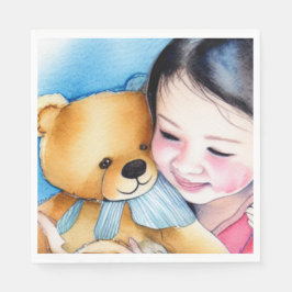 Hug a Bear Pappersservett