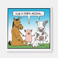 Hug a Farm Animal