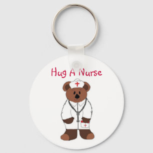 Hug A Nurse Nyckelring