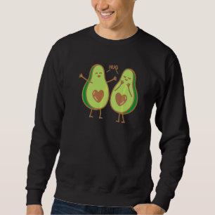 Hug Avocado Avocuddle Guacamole Aguacate 1 Lång Ärmad Tröja