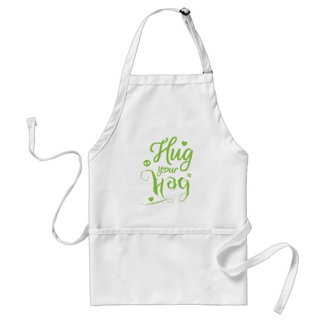 Hug din hag Apron Förkläde (Framsidan)