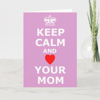 Hug din mamma mors dag kort