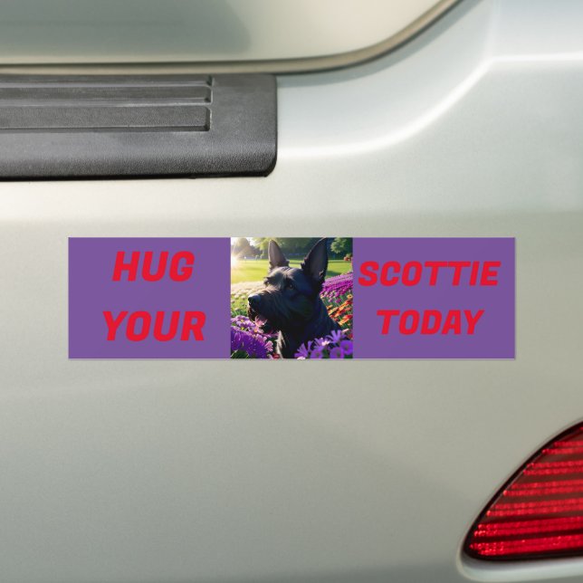 Hug din skotska idag bildekal (På Bil)