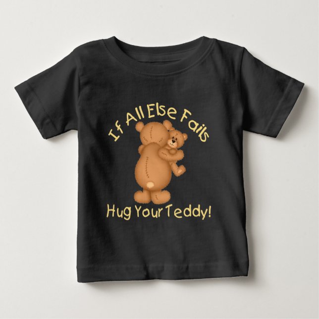 Hug din Teddy T-shirt (Framsida)