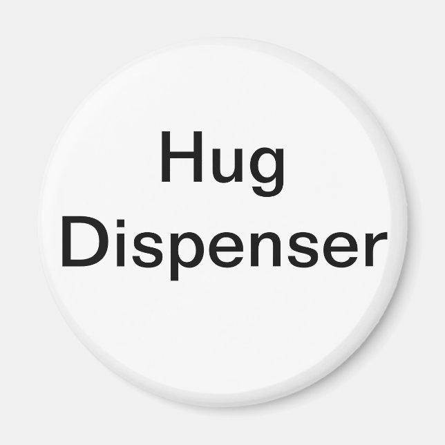 Hug Dispenser Magnet (Framsidan)