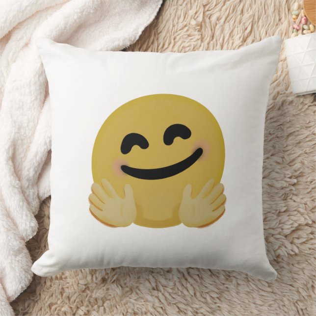 "Hug Emoji" Kudde (Filt)