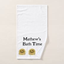 Hug Emoji Personlig Bath Towel