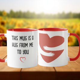 Hug från mig till Ceramic Mugg
