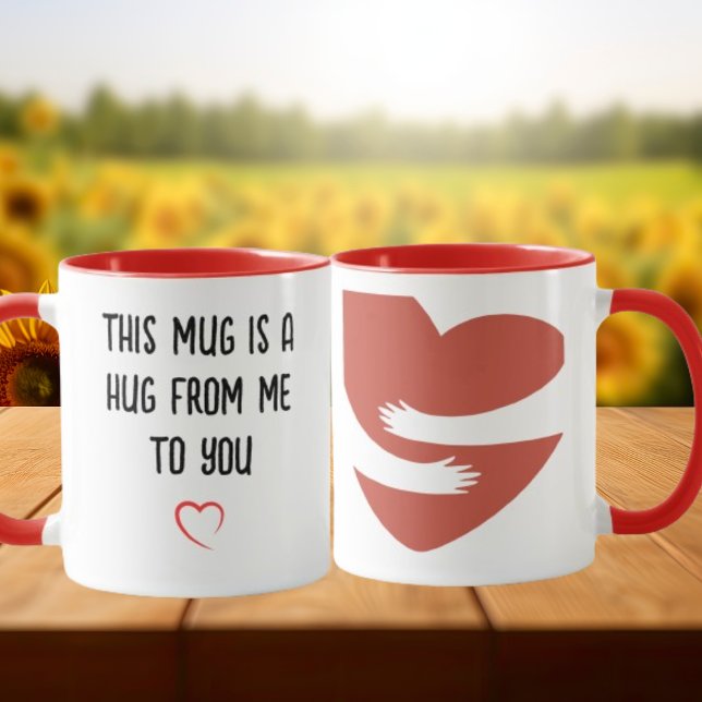 Hug från mig till Ceramic Mugg (Skapare uppladdad)