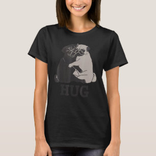 Hug Hund Cute Pug Anatomy Funny Animal T Shirt