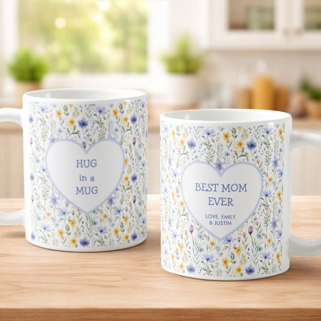 Hug in a Mug Personalized Gift for Mom Kaffemugg (Skapare uppladdad)